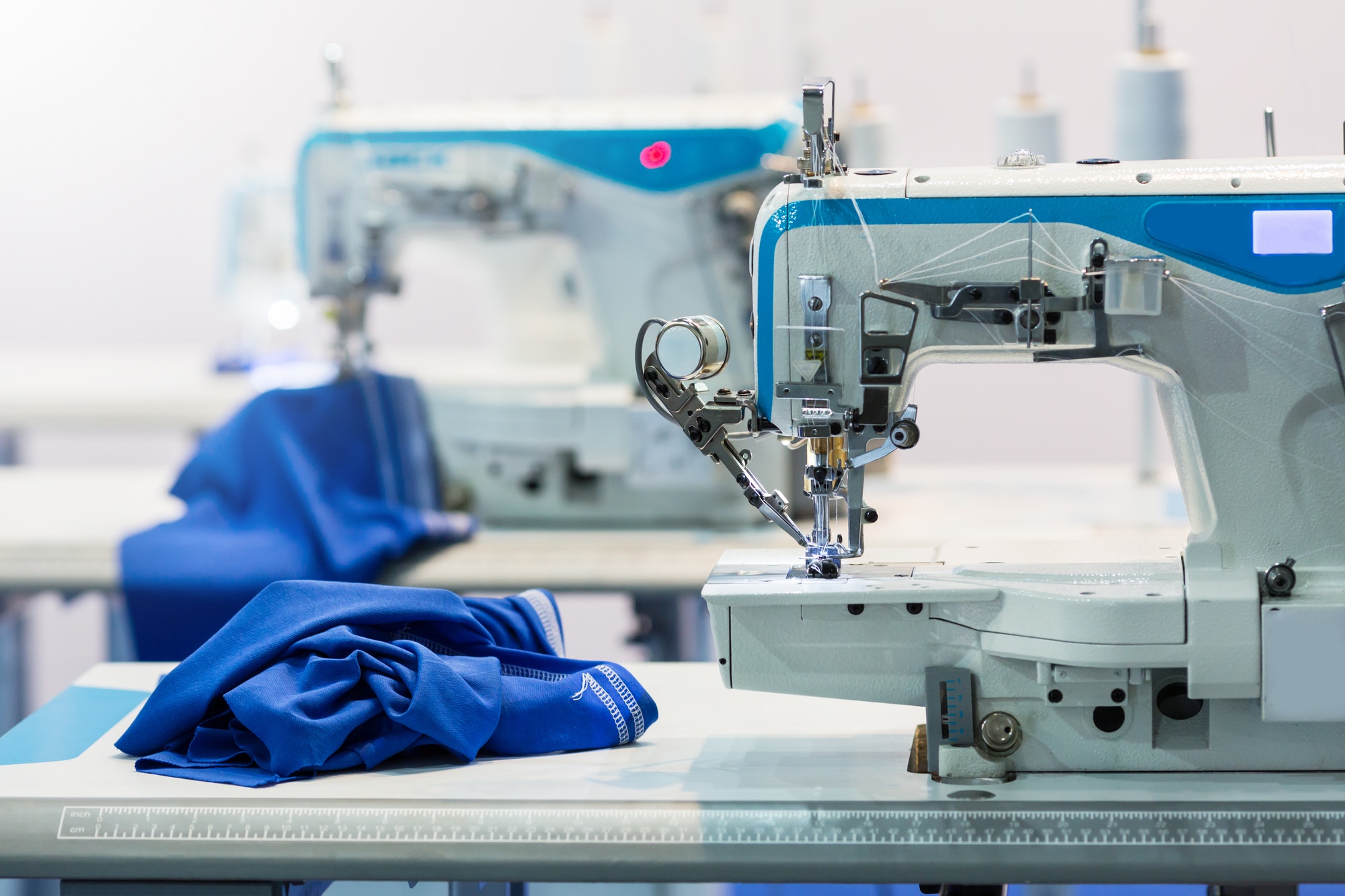 Textile production slide